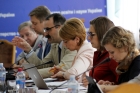 Ukrainian hosts headed by Minister Liliia Hrynevych