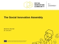 Update on the Social Innovation Assembly