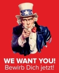 We want you! 