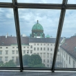 View from the meeting room of the parliamentary commitee to the Hofburg