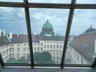 View from the meeting room of the parliamentary commitee to the Hofburg