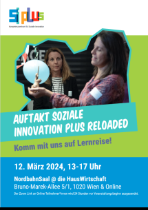 EINLADUNG ZUM  „Auftakt: Soziale Innovation plus reloaded“