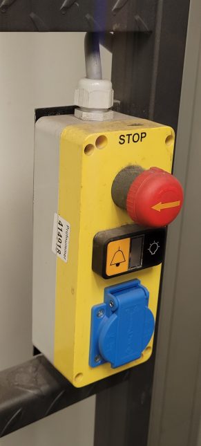 Emergency button by Johanna Siller