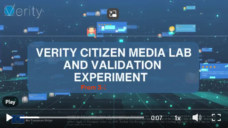 VERITY Citizen Media Lab