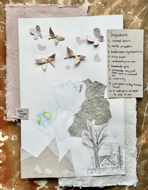 Lyla’s award-winning artwork: “Second Chance” 